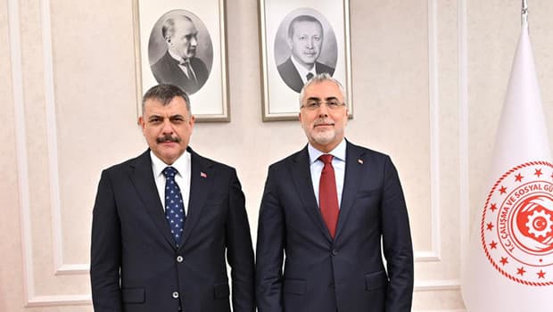 Bakan Çiftçi, Bakan Işıkhan'ı Ziyaret Etti