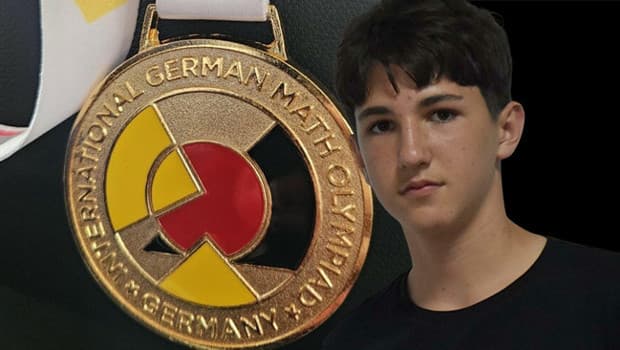 14 yaşındaki Doruk, matematik olimpiyatında dünya birincisi oldu