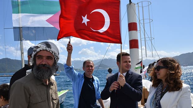 Marmaris'ten Gazze'ye Küresel Sumud Filosu yola çıktı