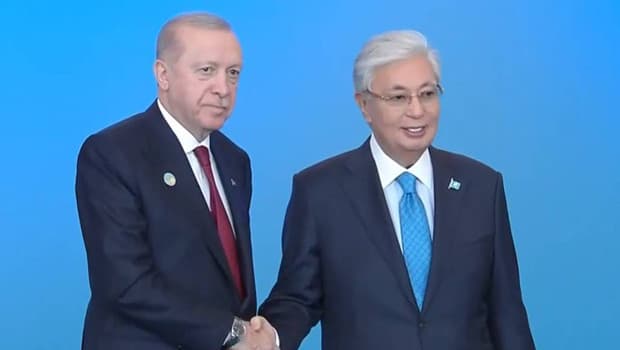 Cumhurbaşkanı Erdoğan Kazakistan'da Türk Devletleri Zirvesi'ne katıldı
