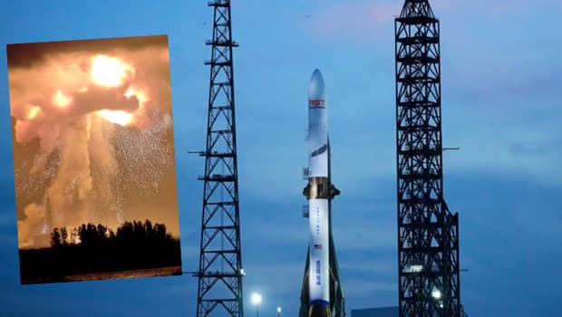 Blue Origin roketinin motor testi sırasında patlama gerçekleşti