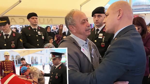 Şehit Jandarma Astsubay Yusuf Ergün, Kırıkkale'de son yolculuğuna uğurlandı