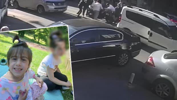 Kağıthane'de 5 yaşındaki Zümre'nin ölümüne neden olan kaza görüntüleri ortaya çıktı