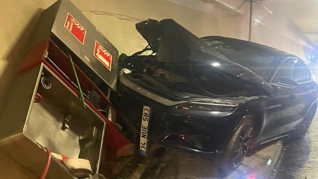 Avrasya Tüneli'nde trafik kazası meydana geldi