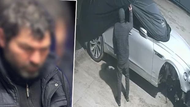 İstanbul'da 40 milyonluk lüks aracın altın amblemi çalındı