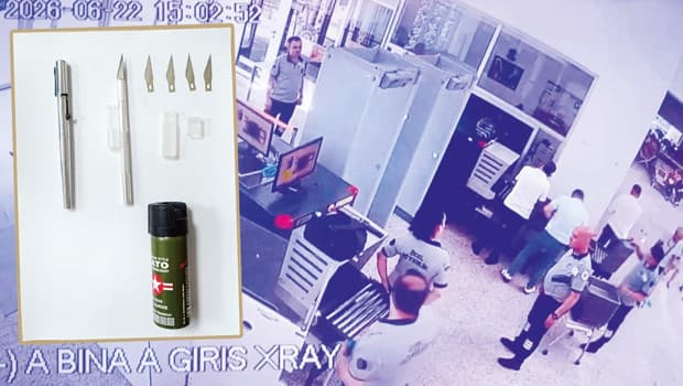 Adliyeye suikast silahıyla gelen kişi gözaltına alındı