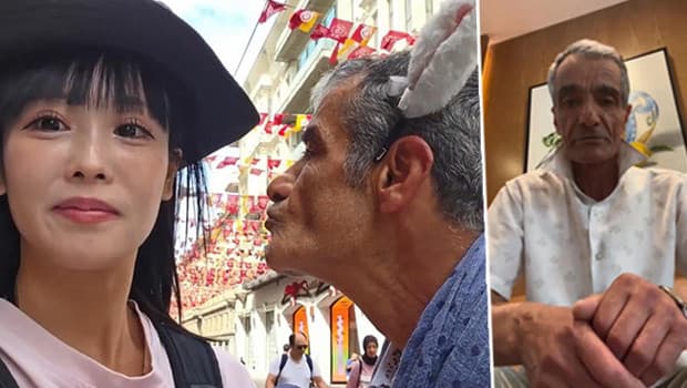 Taksim'de Japon yayıncıyı rahatsız eden kişi yakalandı