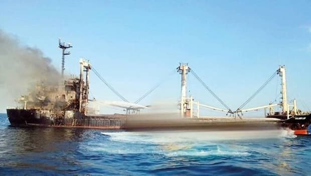 Türk gemisi Ukrayna açıklarında battı