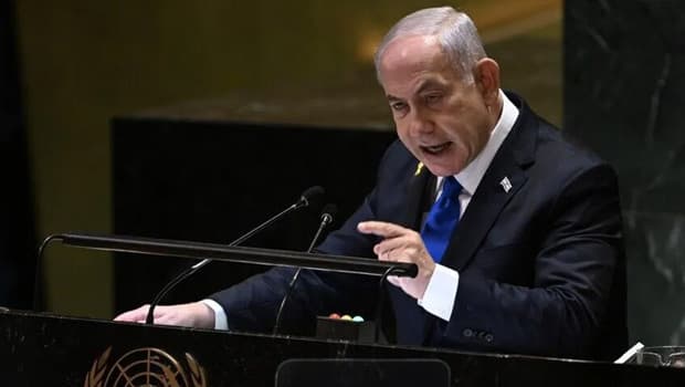 Netanyahu'nun ABD ziyareti öncesi Beyaz Saray'da Filistin hakları protestosu