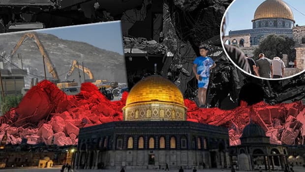 İsrailli yerleşimciler Mescid-i Aksa'ya baskın düzenledi