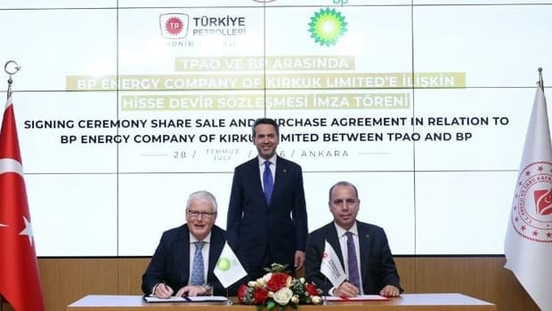 TPAO, BP'nin Kerkük'teki şirketinin yüzde 15 hissesini satın aldı