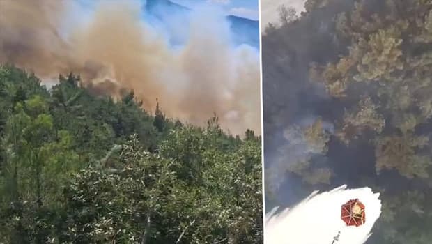 Sındırgı'daki orman yangını kontrol altına alındı, 3 kişi gözaltında