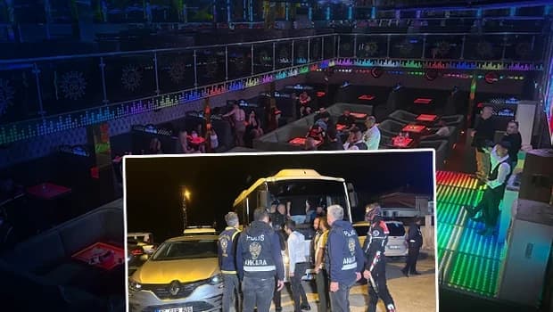 Ankara'da eğlence mekanlarına denetim yapıldı, 68 kişi gözaltına alındı