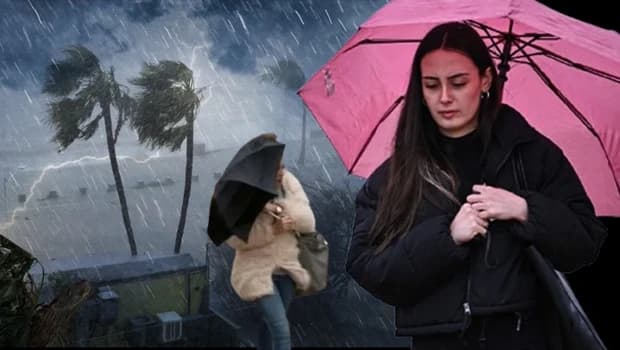 Meteoroloji'den 4 il için yağış ve fırtına uyarısı