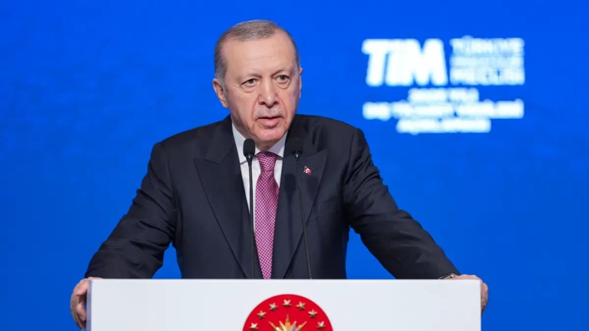 Cumhurbaşkanı Erdoğan: 2025'te ihracat rekoru kırıldı
