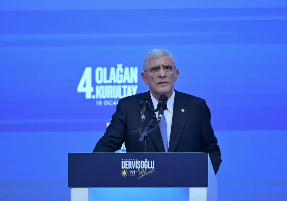 Müsavat Dervişoğlu yeniden İYİ Parti Genel Başkanı