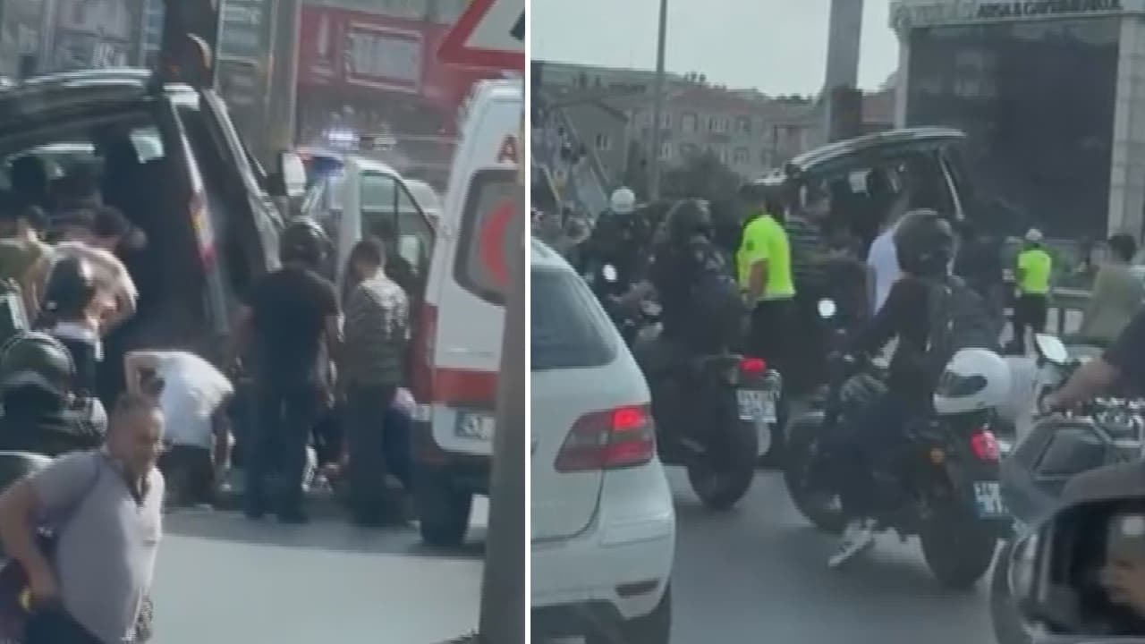 İstanbul E-5'te kaza nedeniyle iki şerit trafiğe kapandı