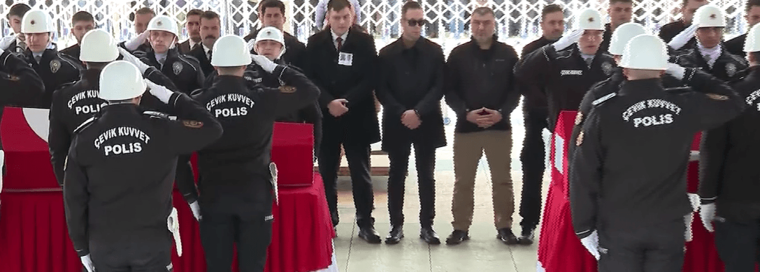 Katar'daki helikopter kazası şehitlerine veda