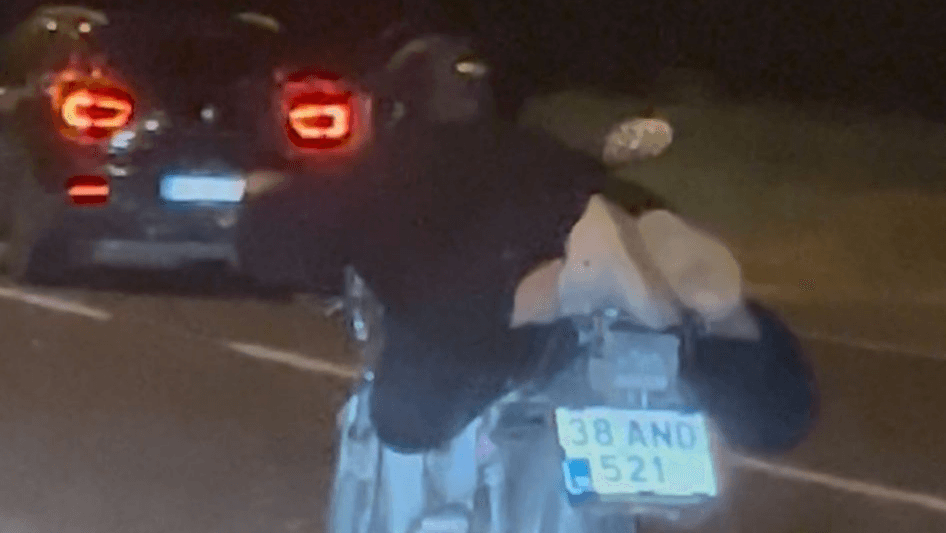 Kayseri'de motosikletle akrobatik hareket yapan kişiye 46 bin TL ceza kesildi