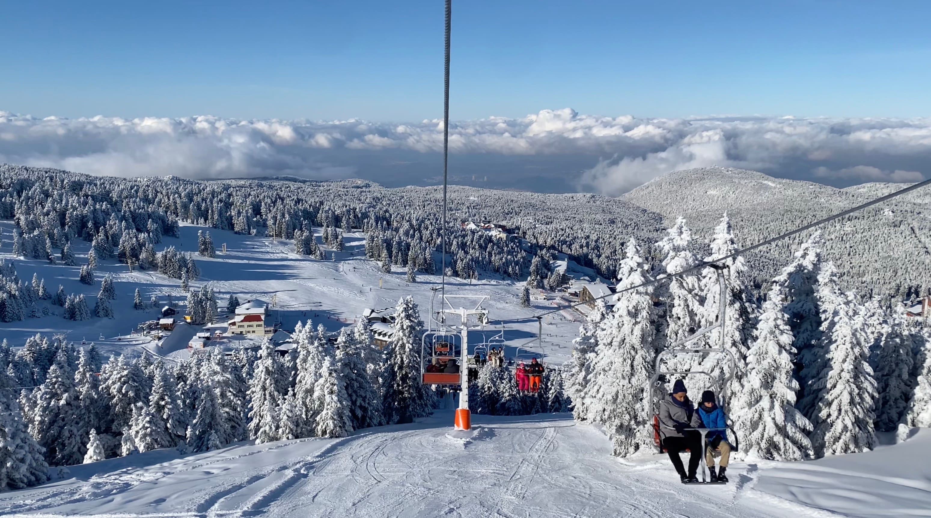 Uludağ'da sömestr yoğunluğu