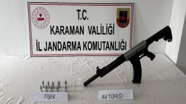 Karaman'da peçete ve sigaraya emdirilmiş uyuşturucu bulundu