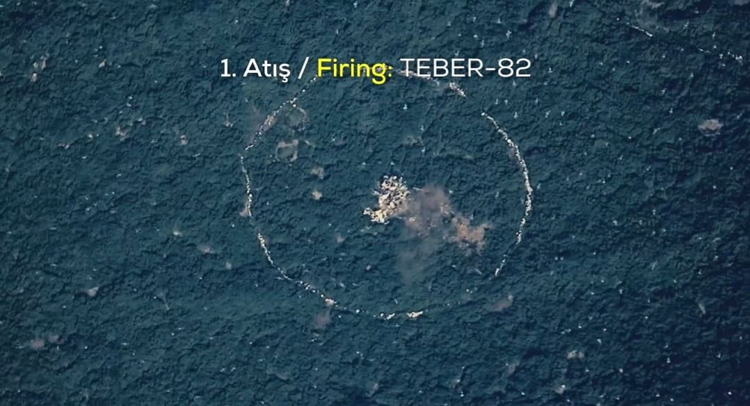 Bayraktar KIZILELMA'dan gövde gösterisi. Yerli mühimmatlarla hedefi 12'den vurdu