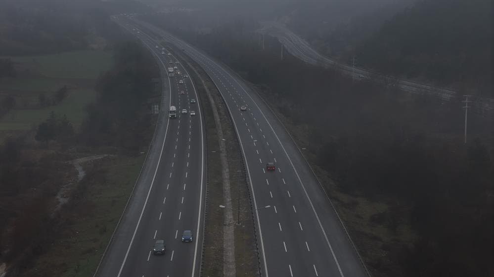 Bolu Dağı geçişinde bayram hareketliliği başladı