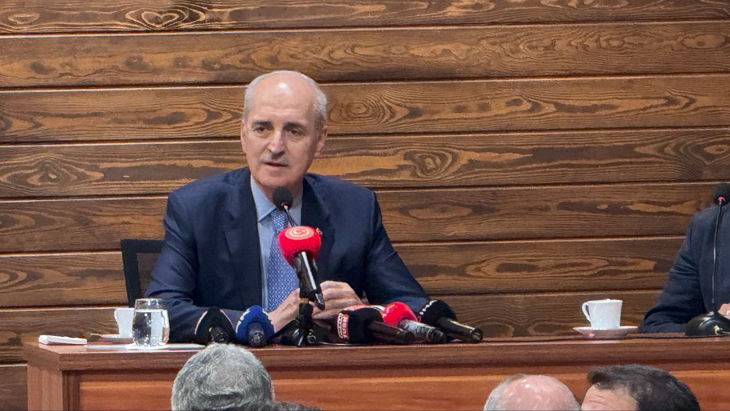 TBMM Başkanı Kurtulmuş terörsüz Türkiye hedefinde ilerleme kaydedildiğini açıkladı