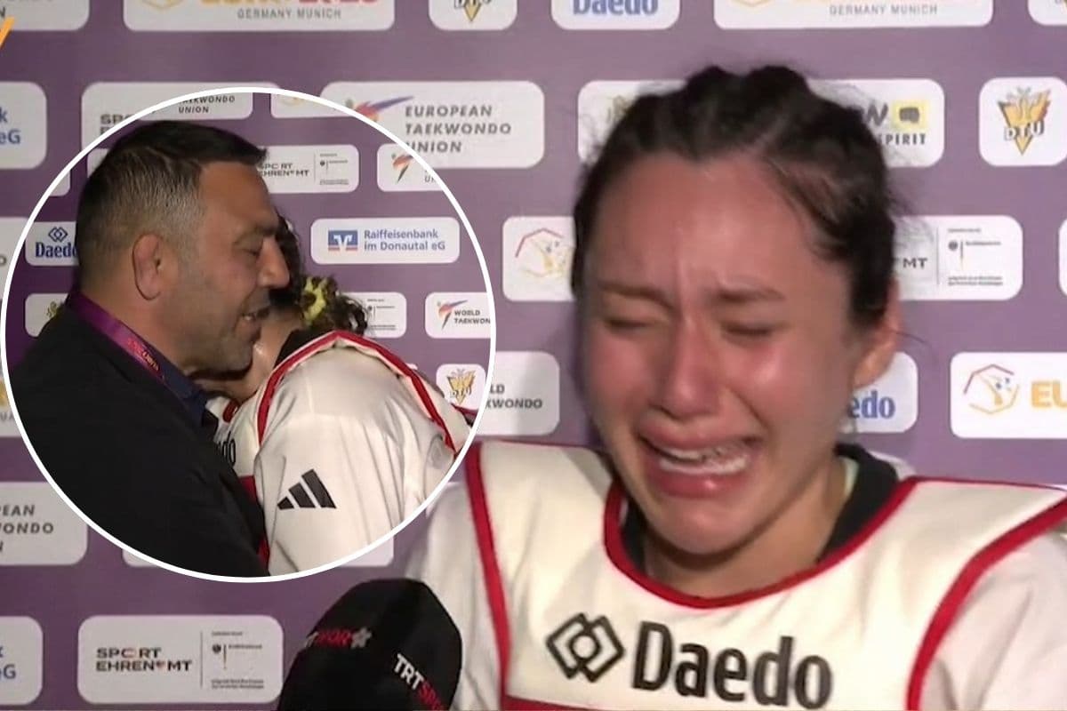 Milli sporcu Sude Yaren Uzunçavdar finalde gözyaşlarına boğuldu