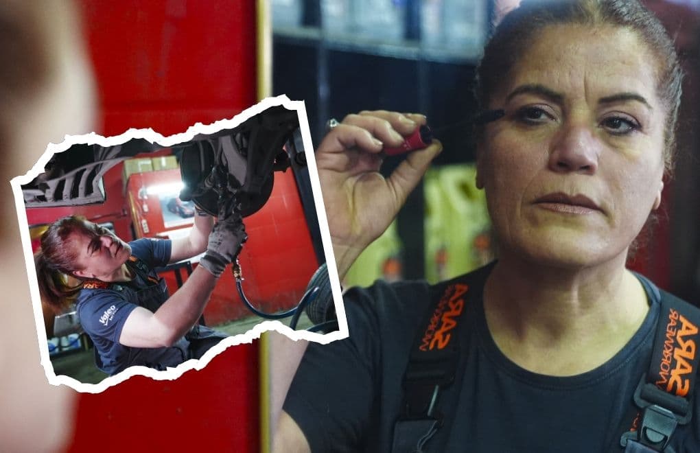 Sanayinin Nuray ustası erkekleri şaşırtıyor: "İşin cinsiyeti yoktur, ustası vardır''