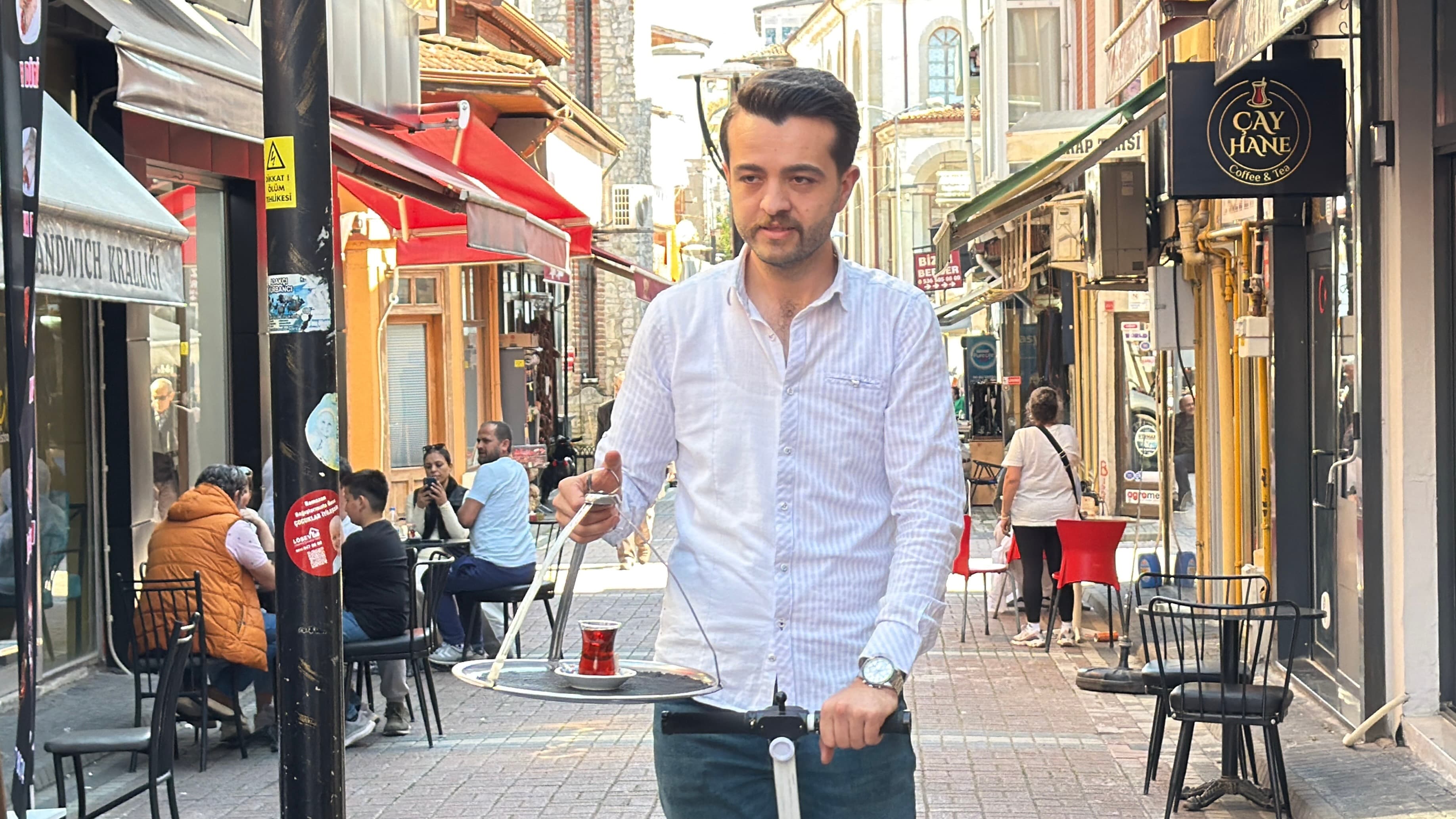 Bartın'ın jet çaycısı: Günde 25 bin adım ayınca çareyi böyle buldu