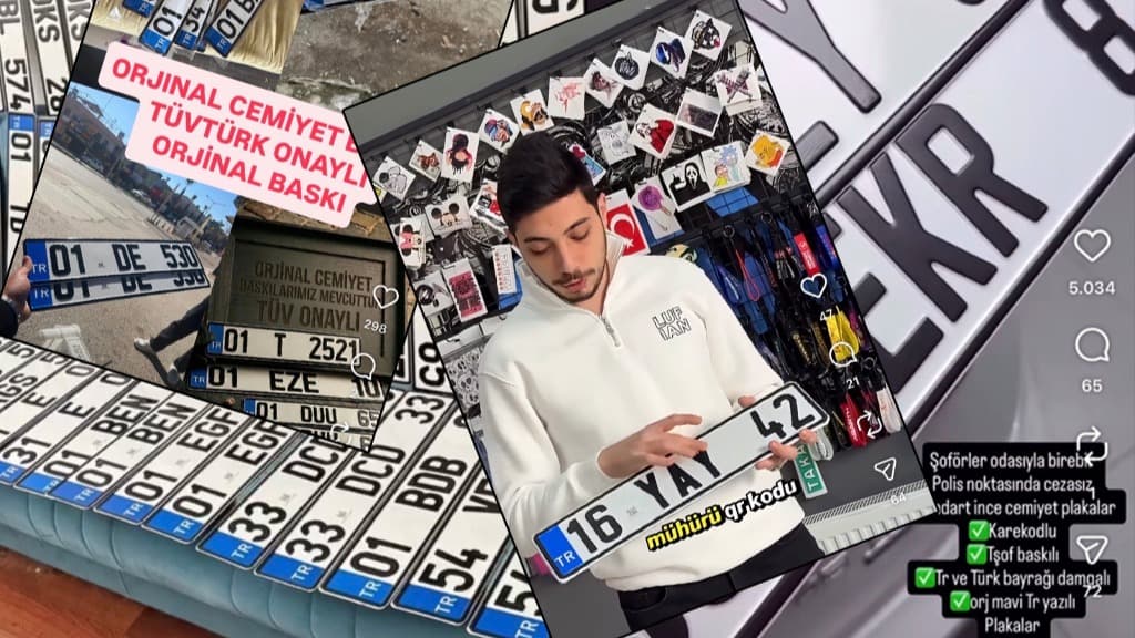 APP plakacılar yeni sahteciliğe başladı. Şimdi de orijinal karakterli plaka satıyorlar, sakın almayın
