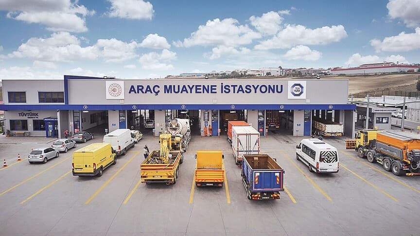 Yılın ilk yarısında muayene edilen araç sayısı 7,9 milyon oldu