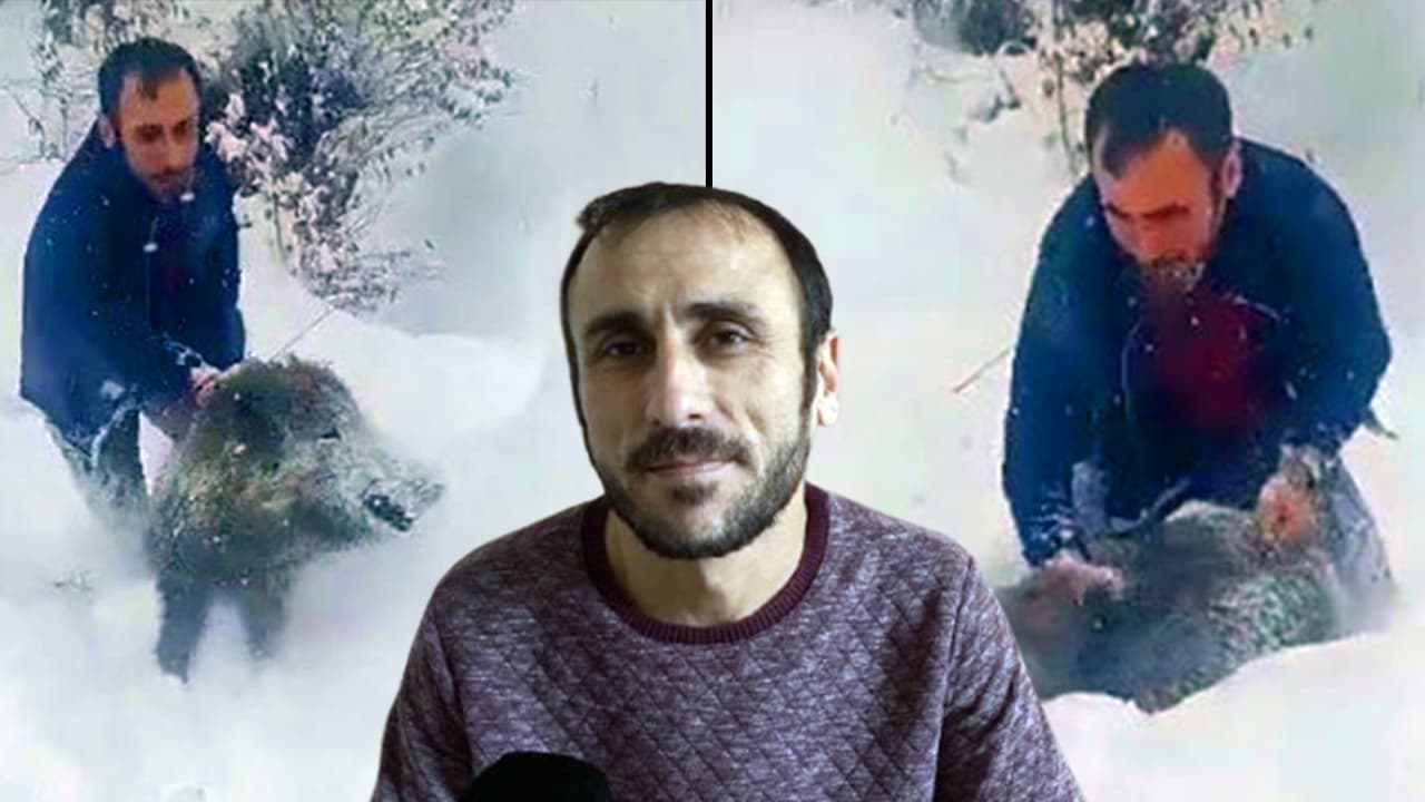 Eliyle domuz yakalayan adama kesilen ceza iptal edildi