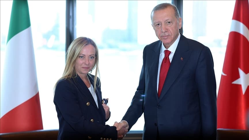 Cumhurbaşkanı Erdoğan'dan İran diplomasisi: İtalya Başbakanı Meloni ile görüştü