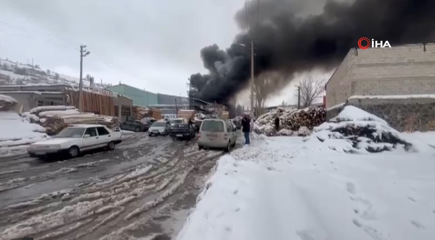 Erzurum'da fabrikada patlama: Yaralılar var