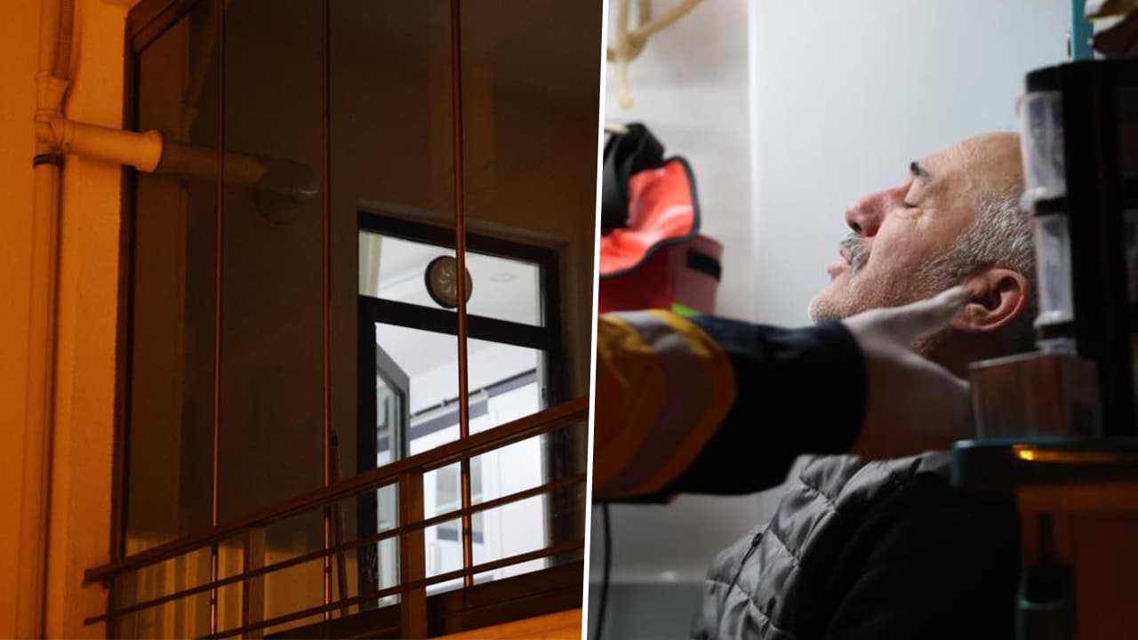 Uykudan uyanmasa facia yaşanacaktı! Kombinin bacası yerinden çıktı, sekiz kişi ölümden döndü