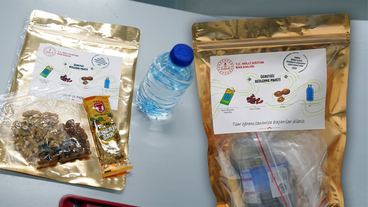 LGS'de öğrencilere beslenme paketi verilecek
