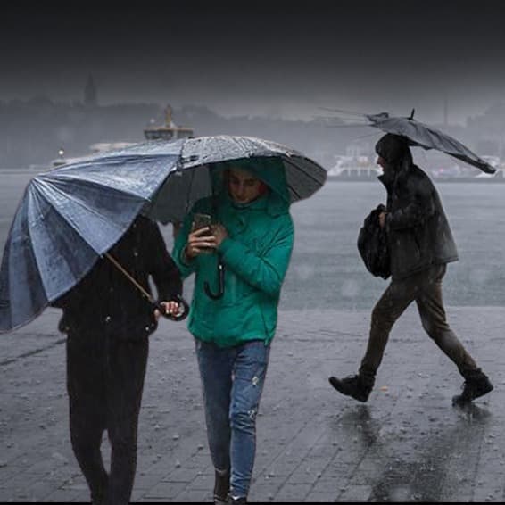 İstanbul, Marmara, Ege ve Karadeniz'de sel ve dere taşkını uyarısı yapıldı