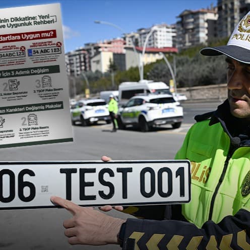 APP plaka paniği sürüyor. Plakanız sahte olmayabilir, bu ayrıntıya dikkat edin