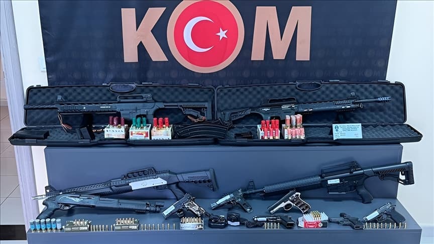 2025'te 110 binden fazla ruhsatsız silaha el konuldu