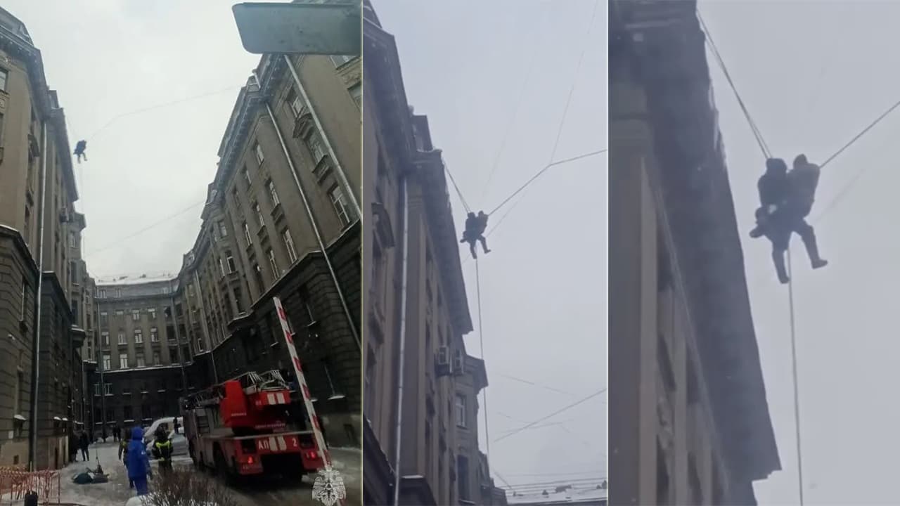 Kemer takmadı, elektrik telleri hayata bağladı