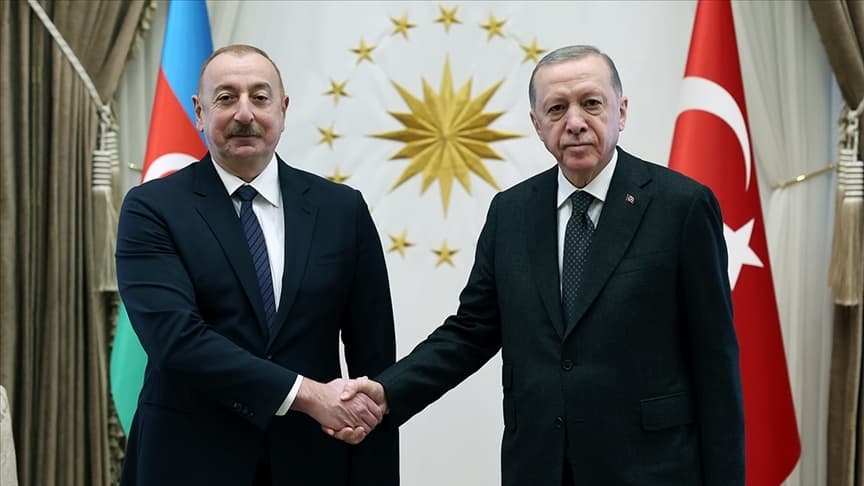 Cumhurbaşkanı Erdoğan, Aliyev ile görüştü