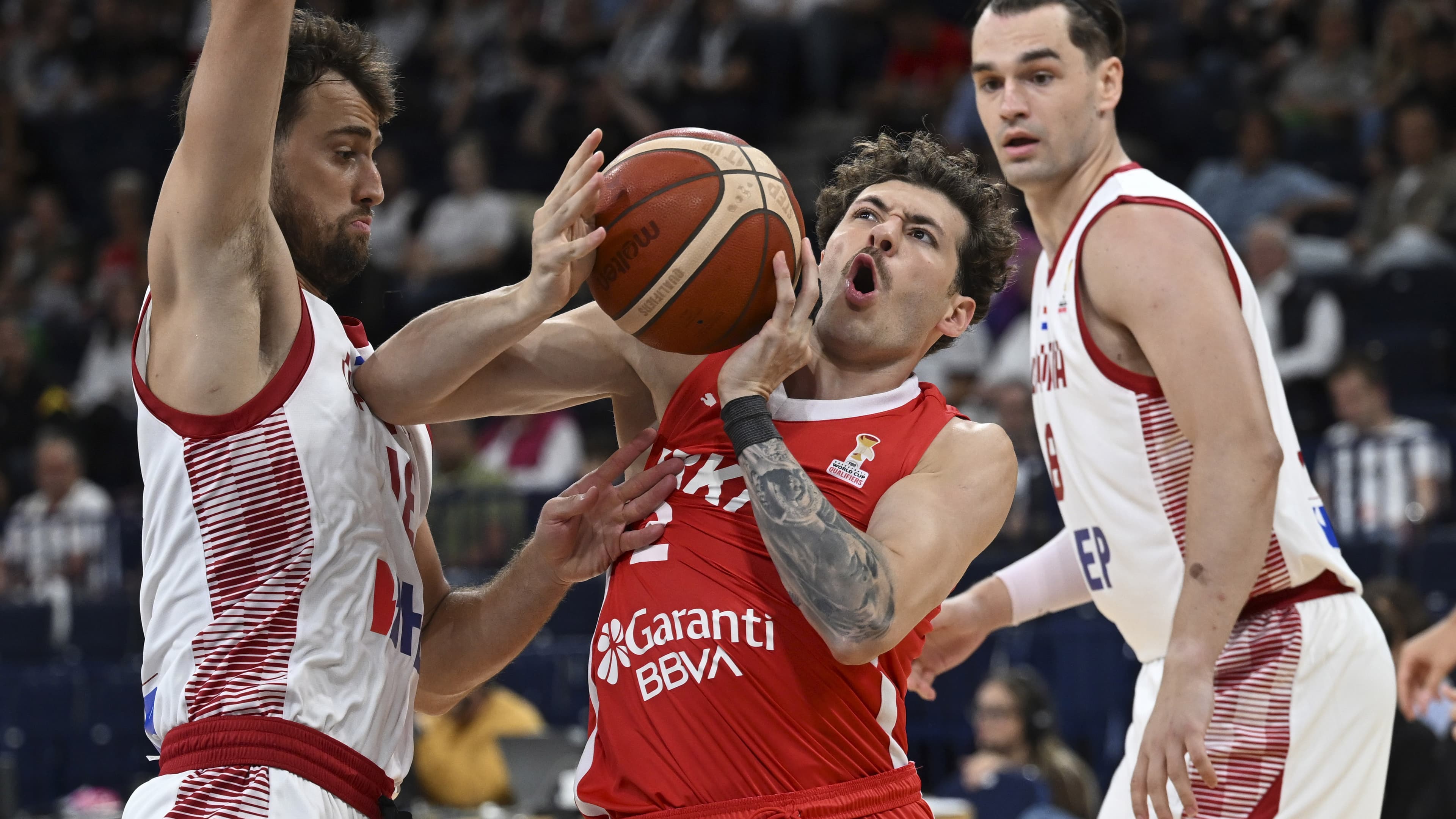 A Milli Basketbol Takımı, Hırvatistan'a 95-94 mağlup oldu