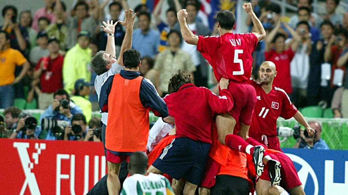 2002 Dünya Kupası'nda Türkiye'nin Tarihi Üçüncülüğü