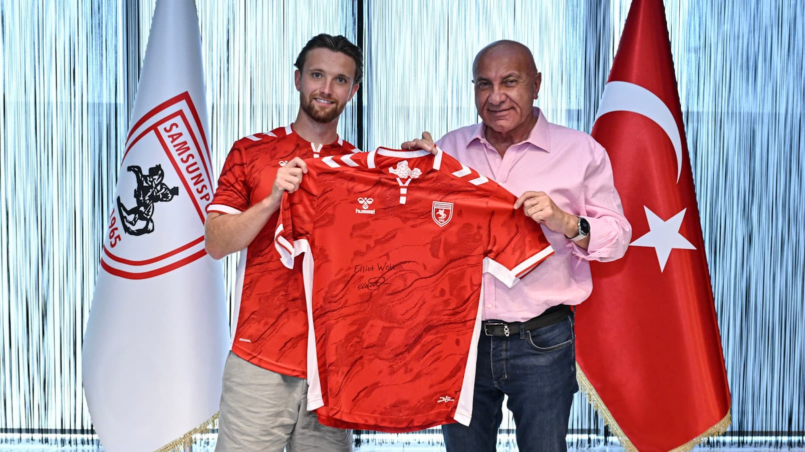 Samsunspor, İskoç futbolcu Elliot Watt'ı kadrosuna kattı
