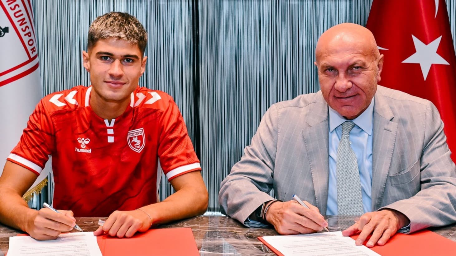 Samsunspor, İtalyan stoper Gabriele Guarino ile 5 yıllık sözleşme imzaladı