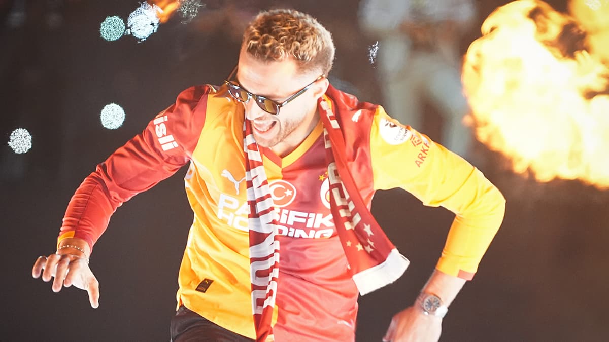 Barış Alper Yılmaz'ın şampiyonluk kutlamasında seçtiği şarkı dikkat çekti