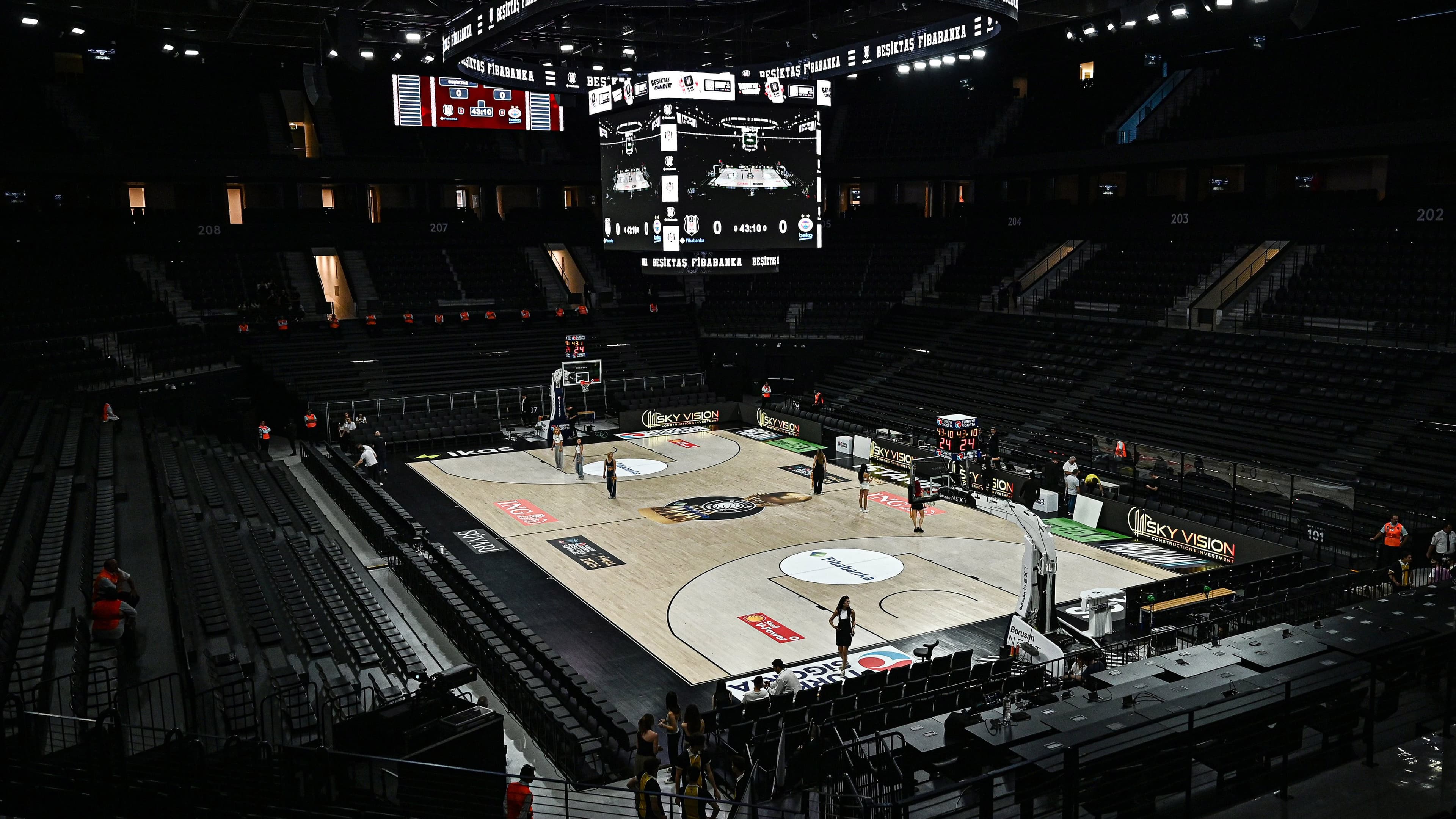 Beşiktaş Basketbol, iç saha maçlarını yeni salonda oynayacak