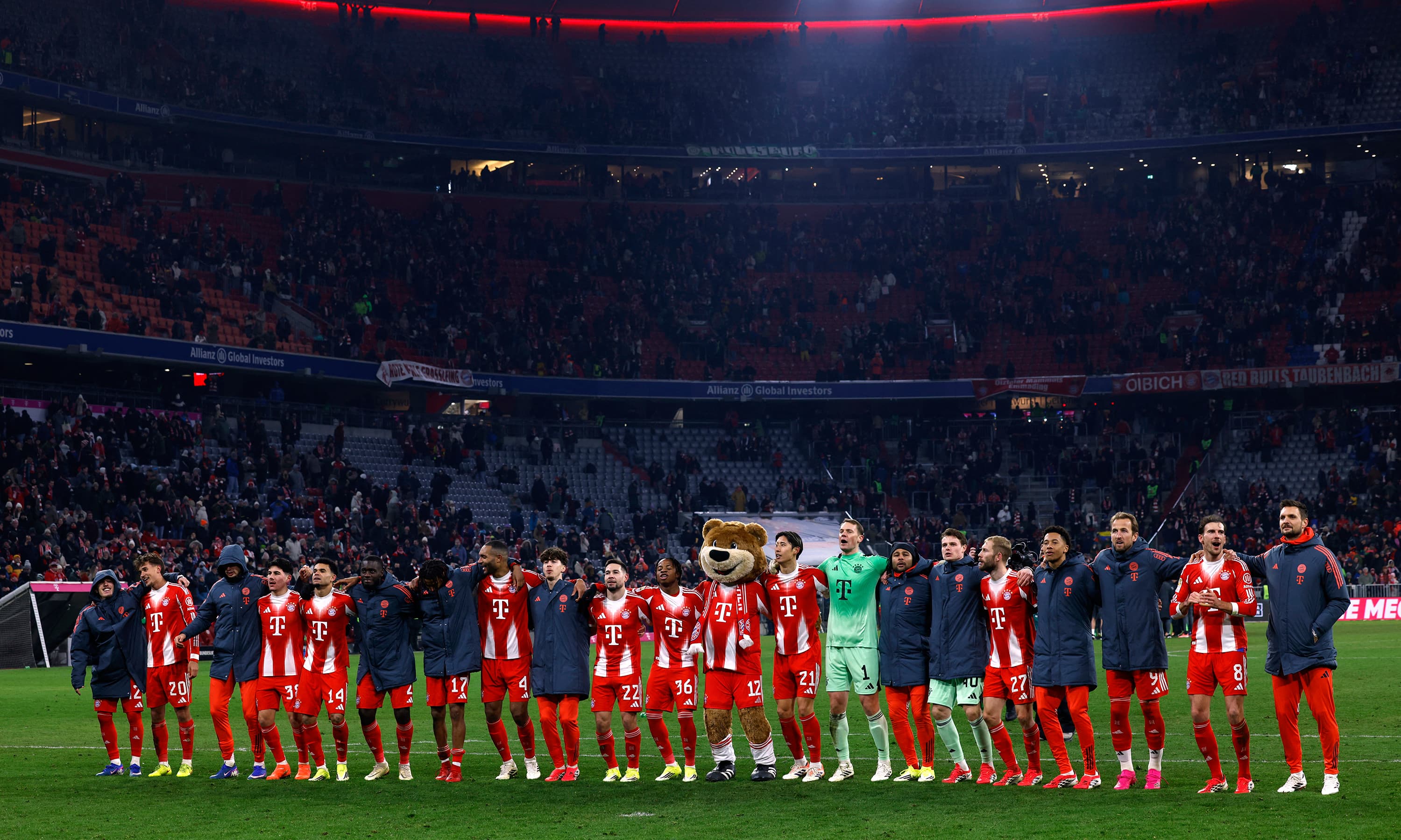 Bayern Münih ilk yarıda Bundesliga rekoru kırdı